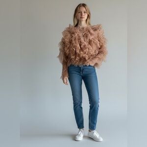 Women’s Mid Blue Straight-Leg Jeans